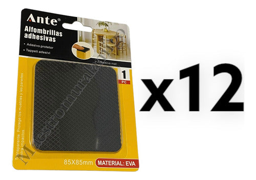 Alfombrillas Adhesiva 85mm Protector Tope Silla Mesa Docena