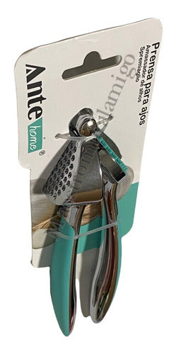 Prensa Para Ajos De Acero Inoxidable N430 Ergonomico (pack2)