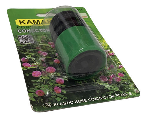 Conector Acople Rápido De Manguera De 1/2 Professional Pack3 Verde