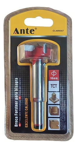 Broca Forstner 30mm Para Madera Bisagra Puerta Mueble Pack 6