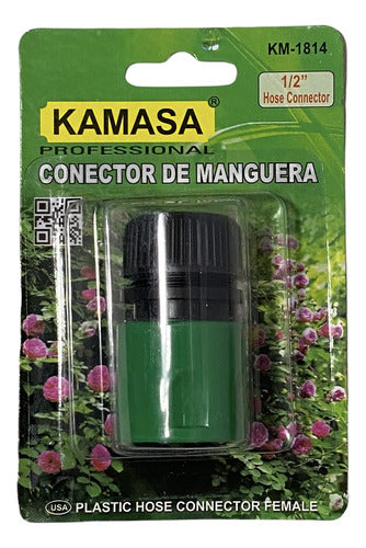 Conector Acople Rápido Manguera 1/2 Inch Professional Docena Verde