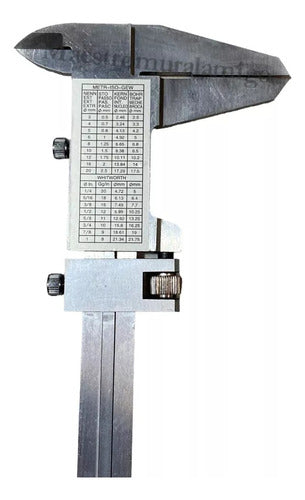 Pie De Metro Caliper Vernier 200mm Universal Profesional Uyu