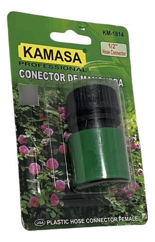 Conector Acople Rápido Manguera 1/2 Inch Professional Docena Verde