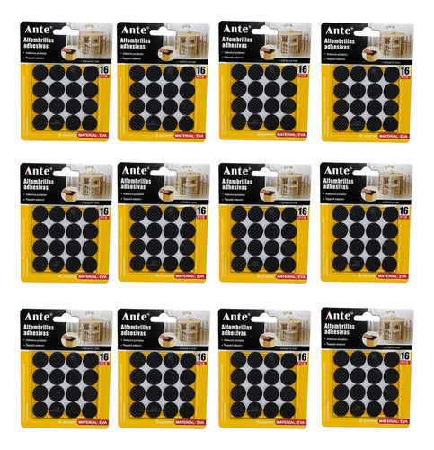 Alfombrillas Adhesiva 20mm Protectora Pata Silla Mesa Docena