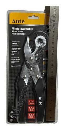 Alicate Sacabocado 10 Pulgadas Mango Ergonomico Puntas Acero