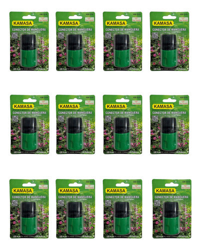 Conector Acople Rápido Manguera 1/2 Inch Professional Docena Verde