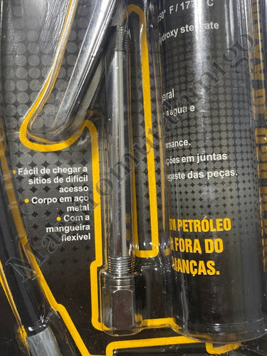 Grasera Manual Mini Pistola Engrasadora De Acero 5 Piezas