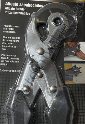 Alicate Sacabocado 10 Pulgadas Mango Ergonomico Puntas Acero