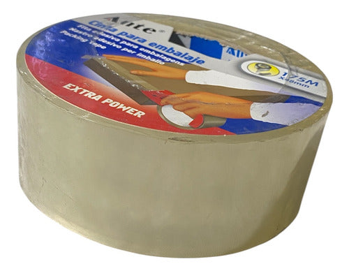 Cinta De Embalaje Transparente Gigante 175mx48mm Pack3 Transparente Lisa