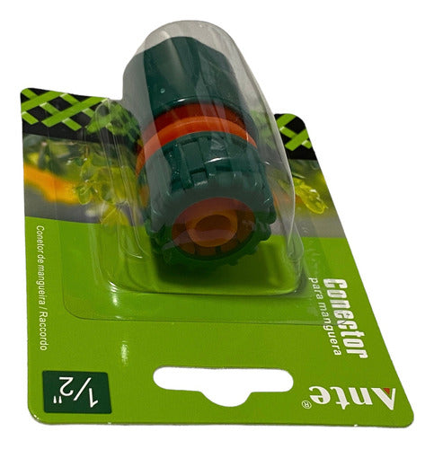 Conector Acople Rápido De Manguera De 1/2 Calidad Premium Verde Oscuro